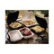 Pactiv Microwavable Hinged Lid Containers, 3 Comp, 8.31x8.35x3.1, Wht, PK200 YCN808030000 - alternate 3